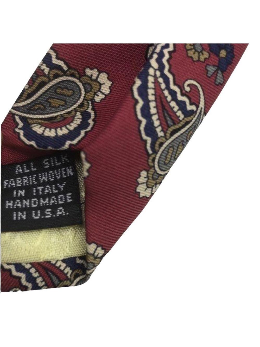 Christian Dior Red Neck Tie with COA